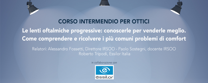 Course Image Le lenti oftalmiche progressive: conoscerle per venderle meglio.  Come comprendere e risolvere i più comuni problemi di comfort